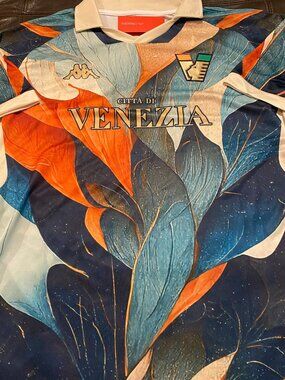 VENEZIA FC Men's JERSEY Sz XL or 2XL Italy Serie A New w tags by Kappa